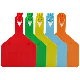 加厚进口牛耳标TPU牛用耳号牌一体式标识牌大号奶牛连体耳标定制