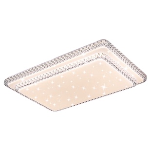 客厅灯2026年新款LED吸顶灯水晶灯具现代简约大气轻奢风大厅主灯