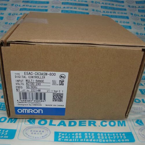 议价OMRON欧姆龙 温度控制器 E5AC-CX3ASM-800 代替 E5AZ-C3T原装