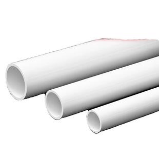 UPVC管白色给水鱼缸下水管塑料硬管子自来水道供水4分6寸20 25 32