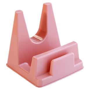 家用放锅盖砧板收纳架锅铲置物架锅盖架坐式厨房台面盘放置切菜