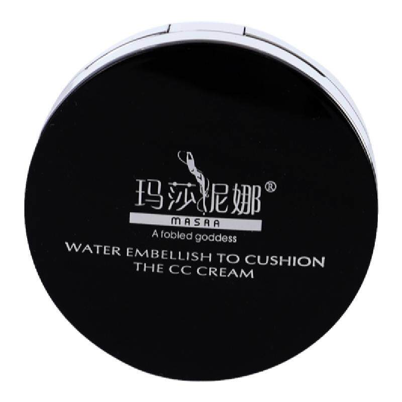 玛莎妮娜自然色水润无暇气垫遮瑕