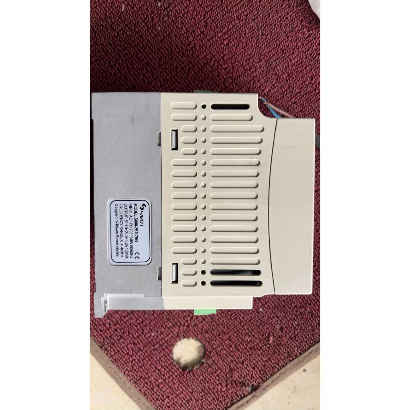 议价拆机台湾三碁变频器型号S800-2S0.75G