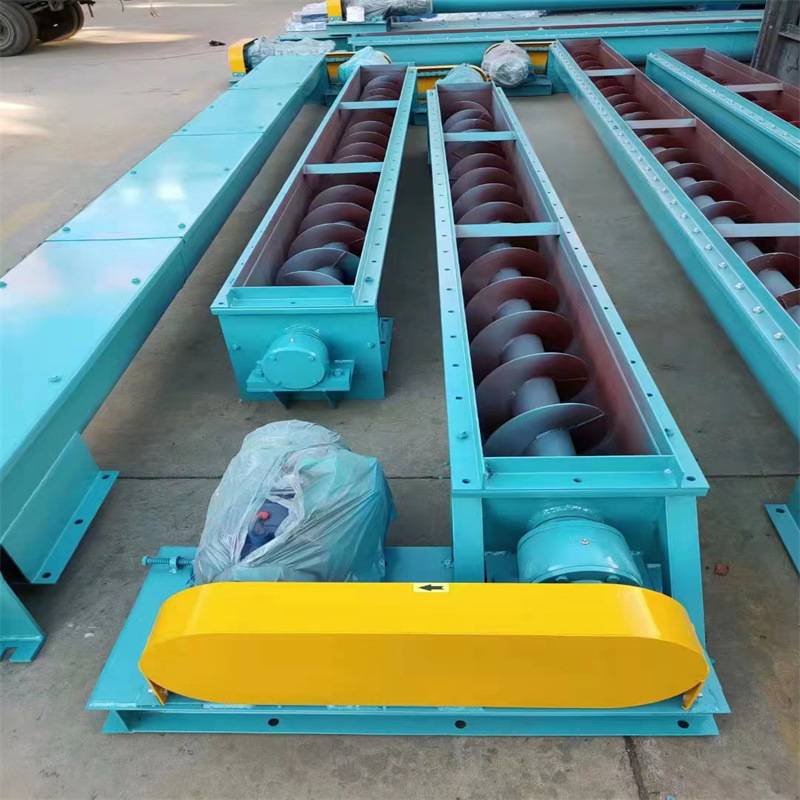 加工定制U型槽绞龙送料机 LS125有轴无轴螺旋输送机 管式上料机