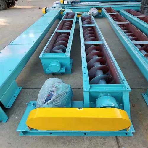 加工定制U型槽绞龙送料机 LS125有轴无轴螺旋输送机 管式上料机