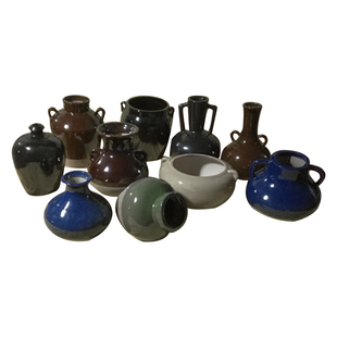 陶瓷静物陶罐组合6件套美术教学器材素描色彩写生用发快递包破损