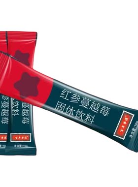 百年华汉红参蔓越莓胶原肽饮料