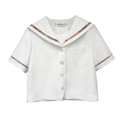 中牌山吹夏服水手服短袖制服