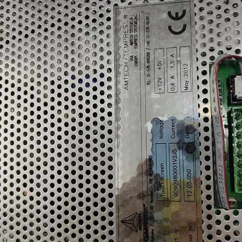 溢价-AMTECH TEM PRESS触摸屏，型号90909800