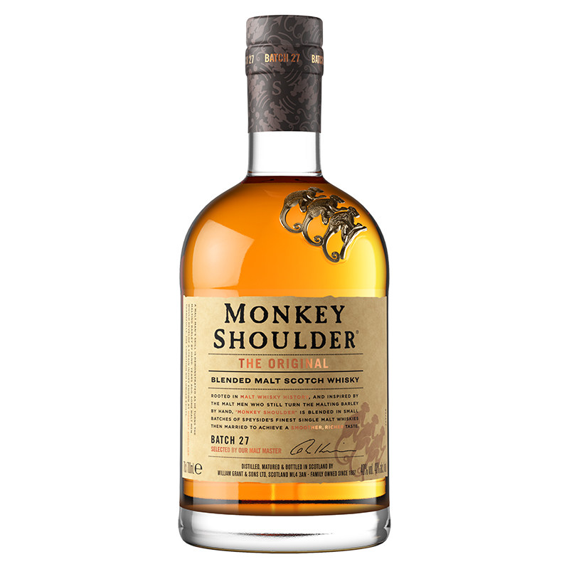 【中秋送礼】三只猴子调配麦芽苏格兰威士忌进口洋酒700ml