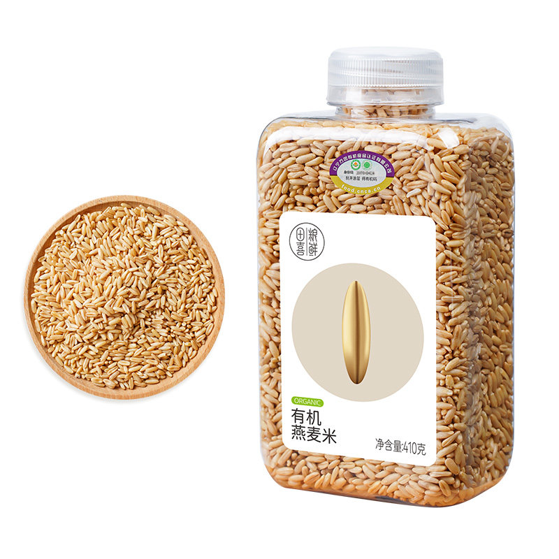 田喜粮鲜有机燕麦米410g五谷杂粮