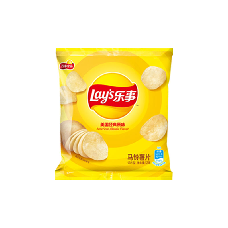 乐事薯片12g*9包混合装办公室休闲膨化休闲食品网红小吃零食