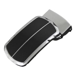 平滑扣头打孔皮带头3.5cm扣头男士板扣尾夹钉扣打眼裤腰带头商务