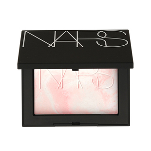 NARS娜斯经典大白饼蔚蓝粉饼/极昼/月光波/欧若拉控油定妆蜜粉饼