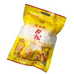 正宗太仓牌肉松儿童老人营养猪肉松原味老字号特产无添加豆粉袋装