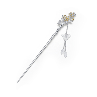 十二花神发簪女古风步摇簪子少女生饰头生日七夕情人节礼物送女友