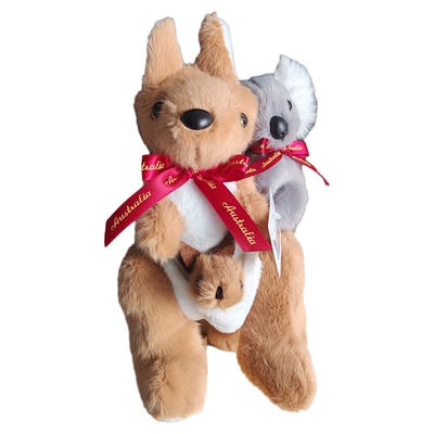 aoto澳大利亚母子驼考拉公仔州