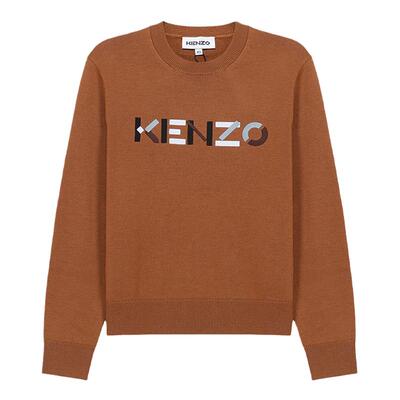 Kenzo圆领长袖针织衫毛衣