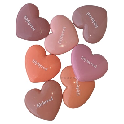 lilybyred爱心腮红膏自然元气