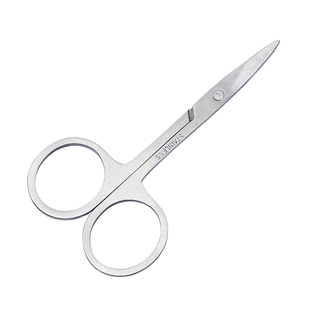 纹绣用品工具不锈钢美容剪刀圆头鼻毛剪修眉剪刀尖头剪双眼皮贴剪