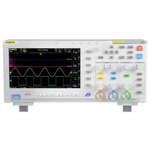 FNIRSI-1014D数字示波器信号发生器二合一双通道100M宽带加探头