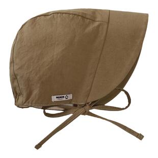 婴儿帽子春夏棉麻遮阳新生幼儿大檐帽男童女宝宝春儿童防晒