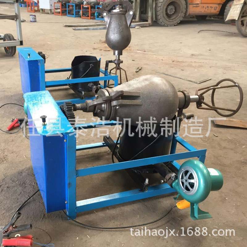 老式爆米花机全自动手摇老炮爆谷机蹦板栗大米玉米膨化锅