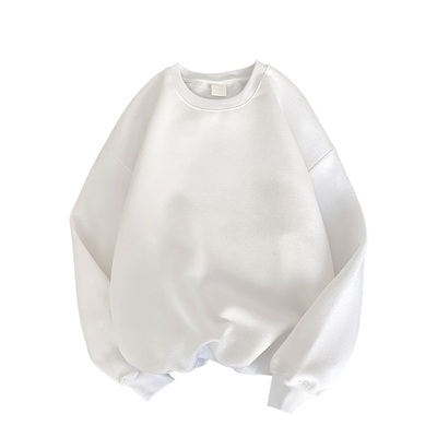 秋冬新款ins超火加绒体恤上卫衣