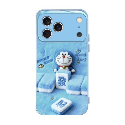 A56苹果17SamsungS25三星S23ultra手机壳21加S24fe卡通22男54玻璃53case55适用16plus女20+哆啦A梦15外14动漫