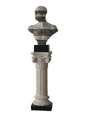 形上法式中古风落地底座摆件