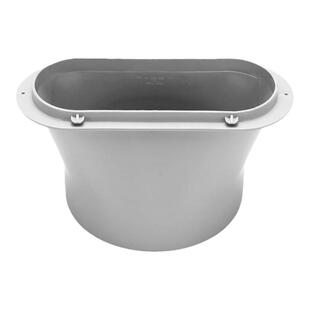 移动空调排风管排气管排热管鸭扁嘴直径15CM13CM通风管接口附配件