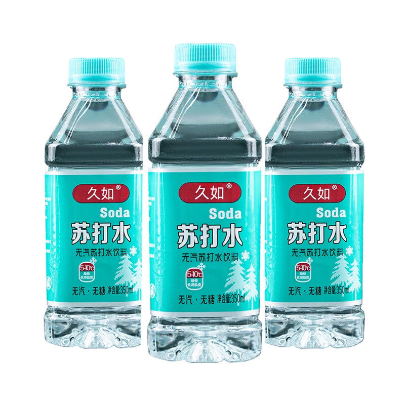 久如.无糖无汽苏打水350ml*24瓶