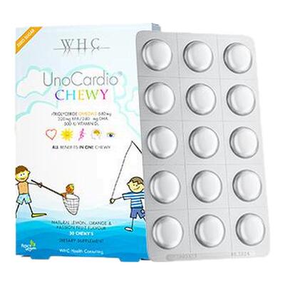 WHC小超人儿童咀嚼鱼油