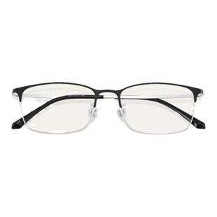 久森近视眼镜框男款男士专业配镜可配度数镜片眉线镜框替换38010