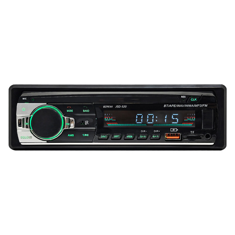 适用于车载mp3播放机汽车12V24V货车收音机音响插卡机U盘蓝牙5.0
