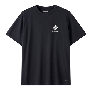 Columbia哥伦比亚速干T恤户外26夏季新款男女吸湿短袖运动服AJ579