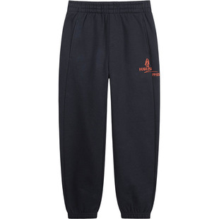 暇步士童装男童加绒长裤25秋冬新品中大童裤子休闲儿童摇粒绒裤子