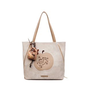 艾米兔女包2026新款日常通勤双肩包休闲百搭洋气大容量单肩托特包