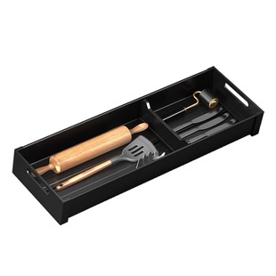 厨房抽屉分隔餐具收纳盒家用橱柜内置分格刀叉筷子置物架厨具收纳