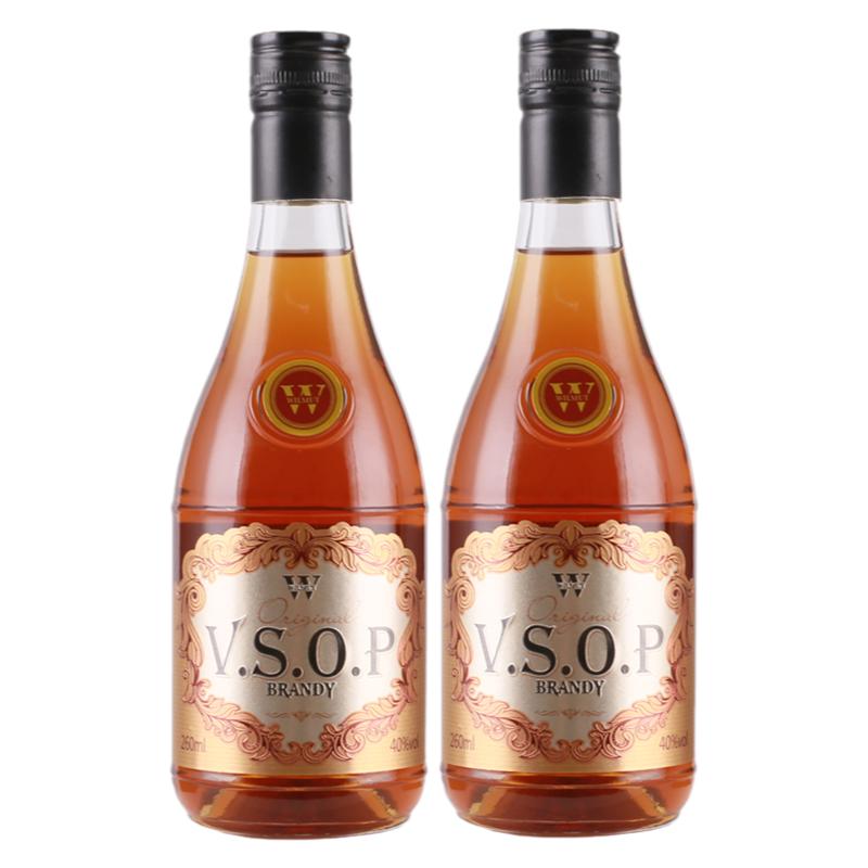 六瓶 威尔马特VSOP白兰地精品原汁烈酒洋酒风味