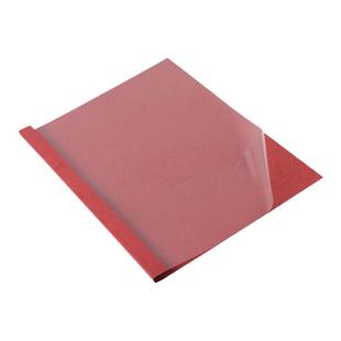 LEACHIN力晴竖版热熔封套A4竖版透明胶装封皮标书封套文件合同书本装订封面塑料封面热熔胶装封套