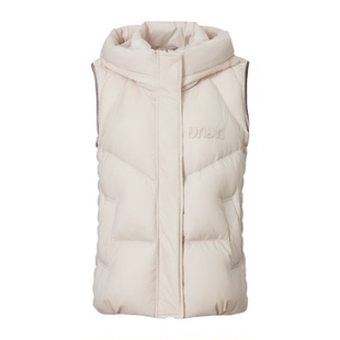 鸭鸭亲子羽绒服女童2025新款秋冬季中大童外套连帽保暖外穿马甲