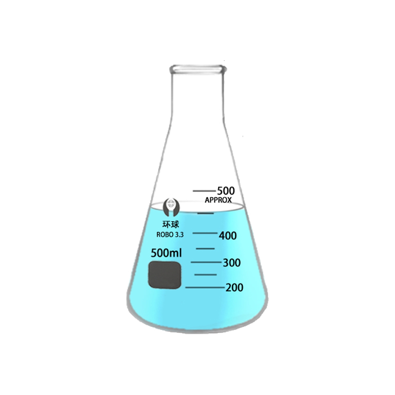 环球/蜀牛三角烧瓶锥形瓶直口广口耐高温25/50/100/250/500ml/1000ml/2000ml/3000ml白