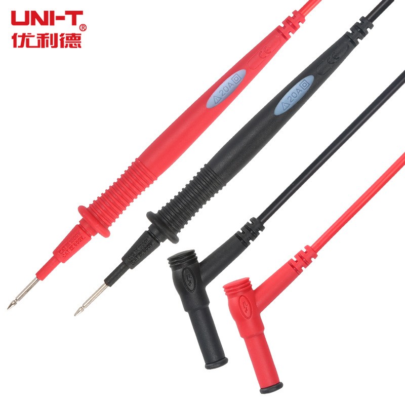 UNI-T/优利德万用表表笔UT-L21/27/UT-L90通用型特尖10A/20A表笔