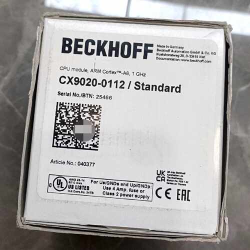 询价-倍福BECKHOFF CPU模块CX9020-0112，德国
