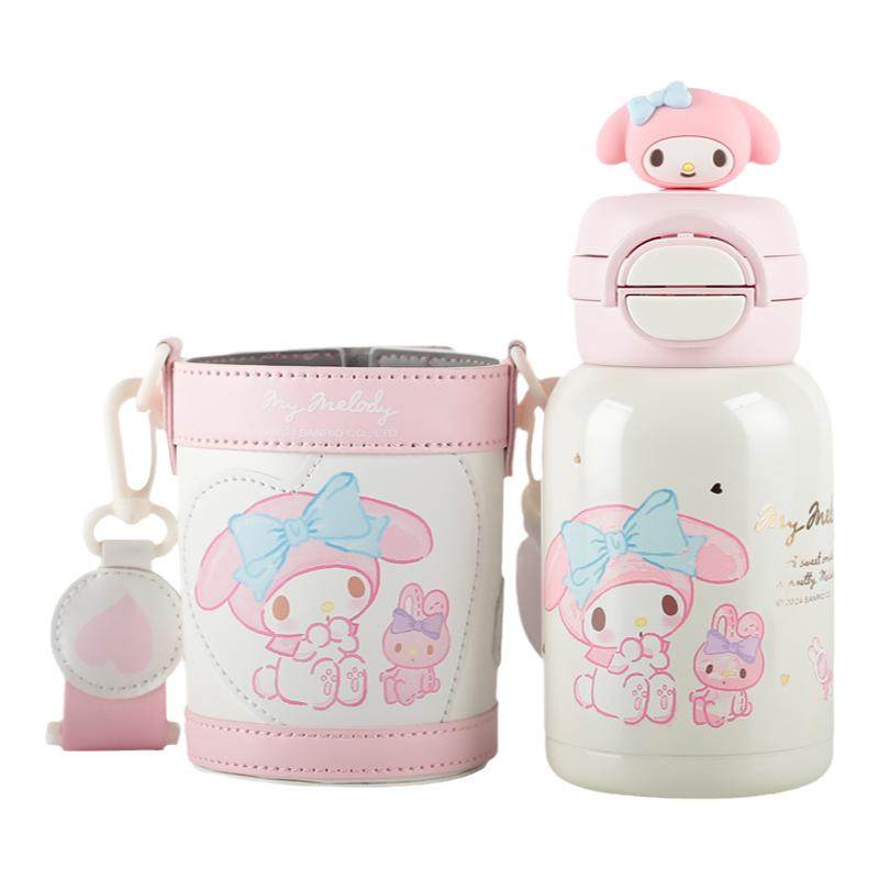 杯具熊美乐蒂儿童保温杯宝宝吸管杯小学生水杯幼儿园水壶可爱杯子