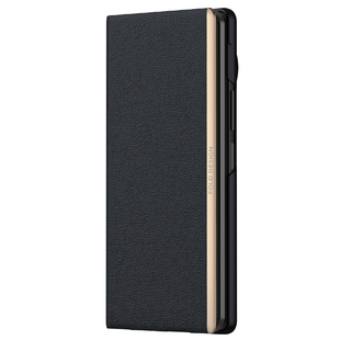 适用vivoxfold2手机壳xfold2真皮皮套全包防摔磁吸智能视窗男女新款xfold2折叠屏保护壳xfold2手机套支架外壳