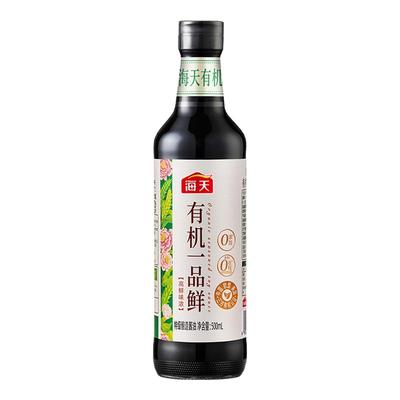 海天有机一品鲜酱油500ml