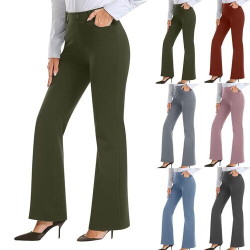 V 23784 Office Pants with Pockets for Women 女士商务休闲裤