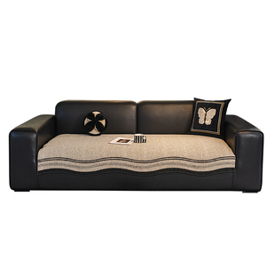 沙发垫四季通用2026新款秋冬坐垫盖布巾皮沙发专用防水隔尿防猫抓